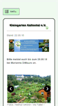 Mobile Screenshot of garten-kaltental.de